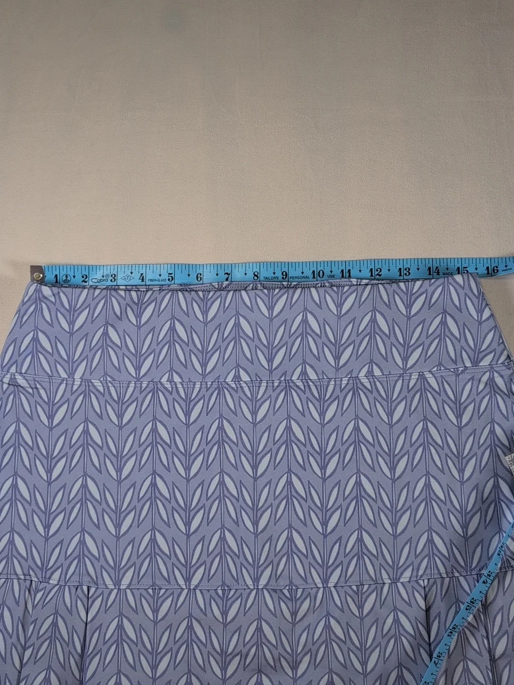 Sigrid Olsen UPF 50 Golf Tennis Skort w/Side Pleat in Planting Print Size Med - Picture 4 of 9